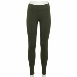 Women's Sonoma Goods For Life® Midrise Leggings -SONOMA Store 2946661 Olive
