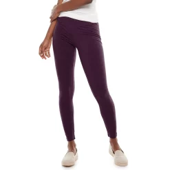Women's Sonoma Goods For Life® Midrise Leggings -SONOMA Store 2946661 Plum Skin