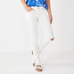 Women's Sonoma Goods For Life® Supersoft Stretch Midrise Skinny Jeans -SONOMA Store 2954787 Nicolini