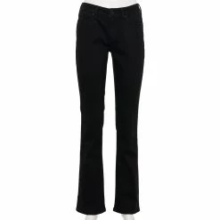 Women's Sonoma Goods For Life® Midrise Bootcut Jeans -SONOMA Store 2955090 Authentic Black