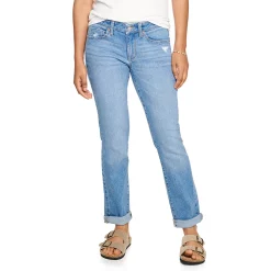 Women's Sonoma Goods For Life® Supersoft Midrise Straight-Leg Jeans 30 Women's Sonoma Goods For Life® Supersoft Midrise Straight-Leg Jeans -SONOMA Store 3022856 Authentic Medium Wash