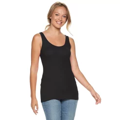 Women's Sonoma Goods For Life® Layering Tank -SONOMA Store 3381138 Black