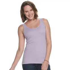Women's Sonoma Goods For Life® Layering Tank -SONOMA Store 3381138 French Lilac