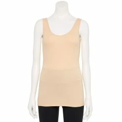 Women's Sonoma Goods For Life® Layering Tank -SONOMA Store 3381138 Peach