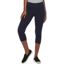 Women's Sonoma Goods For Life® Wide-Waist Capri Leggings 46 Women's Sonoma Goods For Life® Wide-Waist Capri Leggings -SONOMA Store 3584124 Sea Power