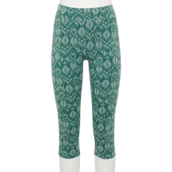 Women's Sonoma Goods For Life® Wide-Waist Capri Leggings 65 Women's Sonoma Goods For Life® Wide-Waist Capri Leggings -SONOMA Store 3584124 Teal Ikat