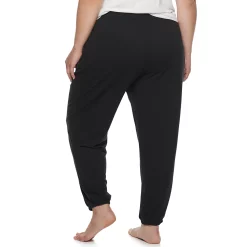 Plus Size Sonoma Goods For Life® Elastic Hem Essential Pajama Pants -SONOMA Store 3671959 ALT