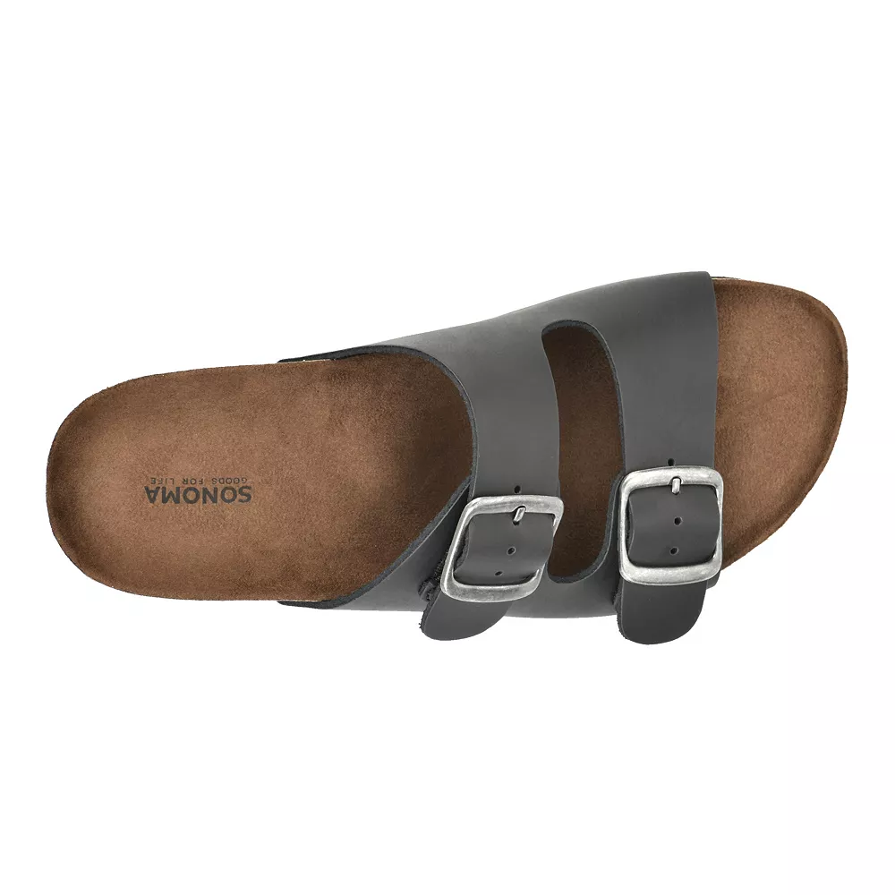 Sonoma Goods For Life® Artwork Women's Leather Sandals 8 Sonoma Goods For Life® Artwork Women's Leather Sandals - Image 6