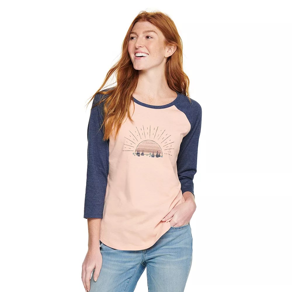 Women's Sonoma Goods For Life® Baseball Tee 10 Women's Sonoma Goods For Life® Baseball Tee - Image 8