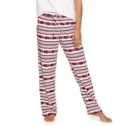 Women's Sonoma Goods For Life® Cozy Pajama Pants -SONOMA Store 4211999 Berry Fairisle