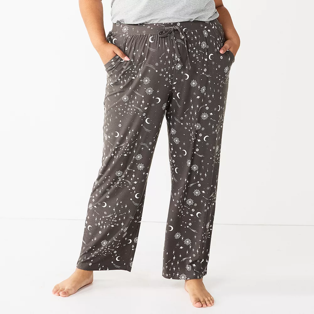 Plus Size Sonoma Goods For Life® Knit Pajama Pants 3 Plus Size Sonoma Goods For Life® Knit Pajama Pants