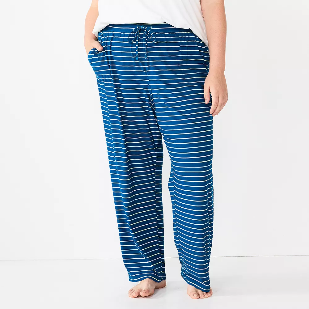 Plus Size Sonoma Goods For Life® Knit Pajama Pants 10 Plus Size Sonoma Goods For Life® Knit Pajama Pants - Image 8