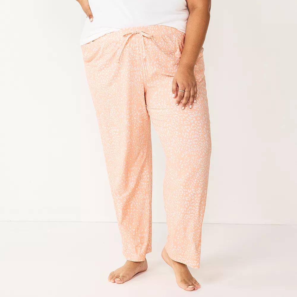Plus Size Sonoma Goods For Life® Knit Pajama Pants 5 Plus Size Sonoma Goods For Life® Knit Pajama Pants - Image 3