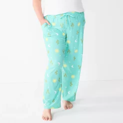 Plus Size Sonoma Goods For Life® Knit Pajama Pants 24 Plus Size Sonoma Goods For Life® Knit Pajama Pants -SONOMA Store 4212360 Turquoise Summer