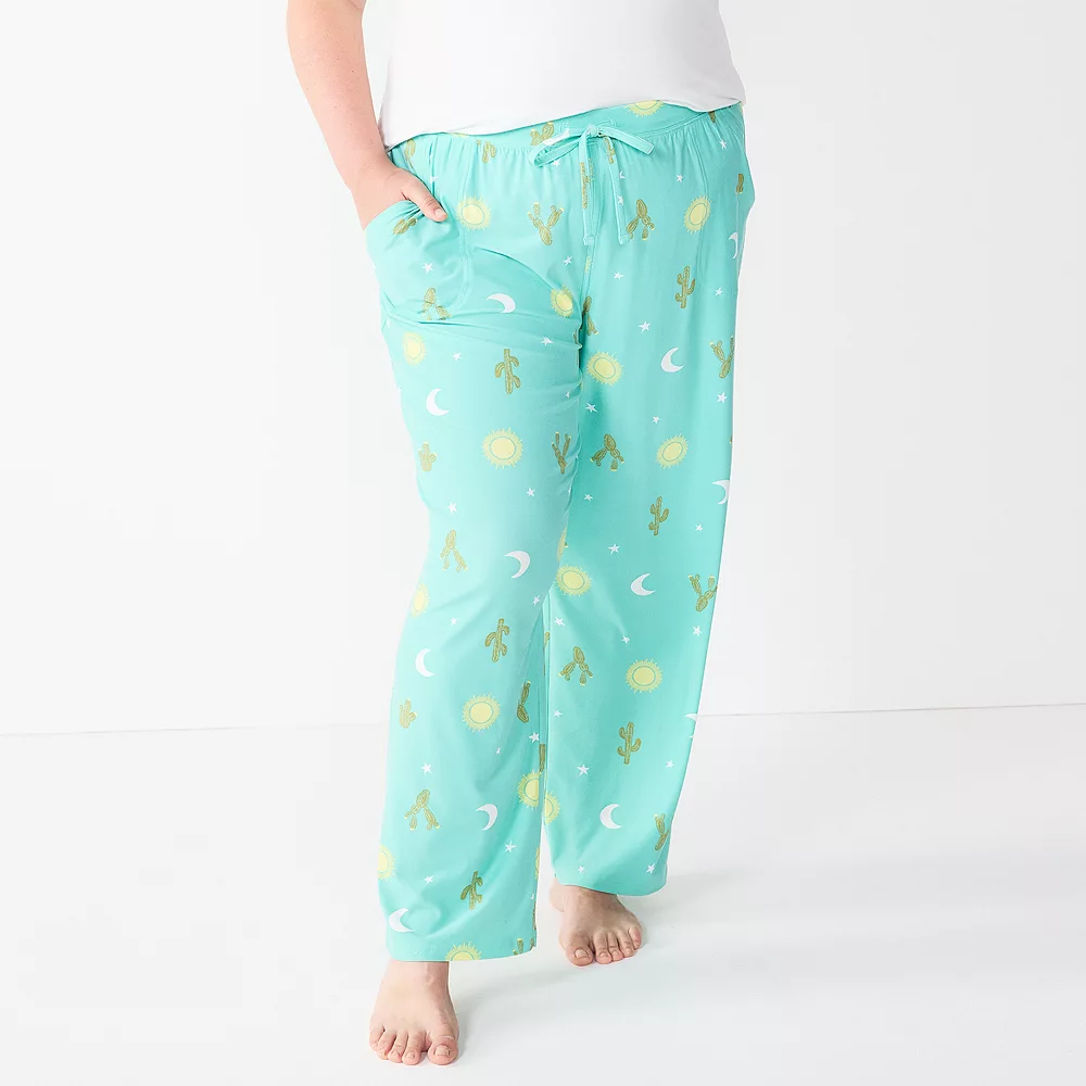 Plus Size Sonoma Goods For Life® Knit Pajama Pants 6 Plus Size Sonoma Goods For Life® Knit Pajama Pants - Image 4