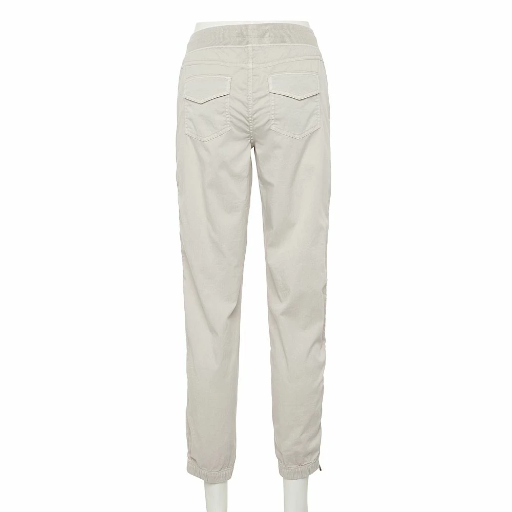 Women's Sonoma Goods For Life® Zipper-Hem Elastic-Waist Utility Jogger Pants 9 Women's Sonoma Goods For Life® Zipper-Hem Elastic-Waist Utility Jogger Pants - Image 7