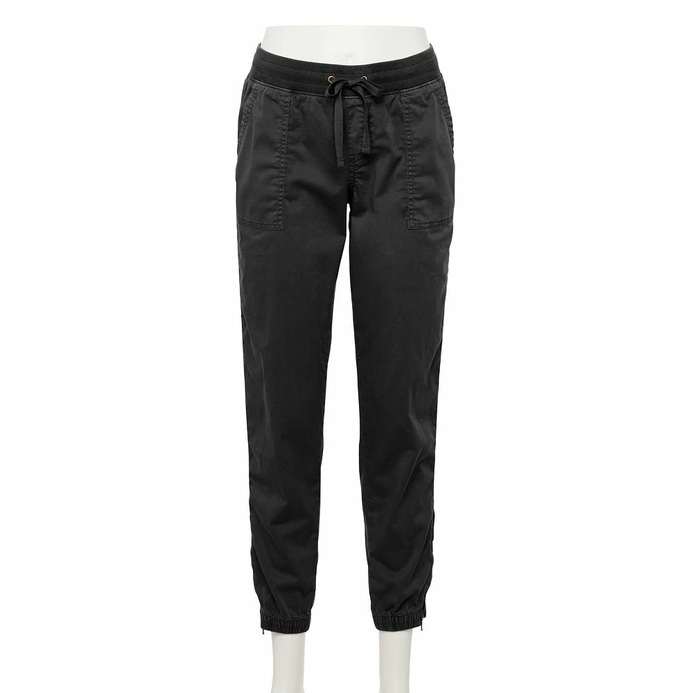 Women's Sonoma Goods For Life® Zipper-Hem Elastic-Waist Utility Jogger Pants 7 Women's Sonoma Goods For Life® Zipper-Hem Elastic-Waist Utility Jogger Pants - Image 5