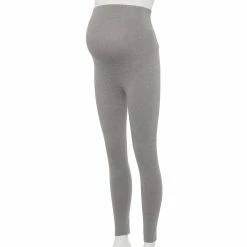 Maternity Sonoma Goods For Life® Full Belly Panel Leggings -SONOMA Store 4959690 Heather Gray