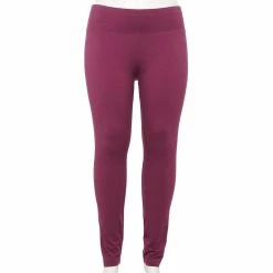 Plus Size Sonoma Goods For Life® Midrise Leggings -SONOMA Store 4966829 Plum