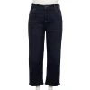 Plus Size Sonoma Goods For Life® Premium High-Waisted Straight-Leg Crop Jeans -SONOMA Store 4990293 Bettencourt