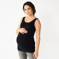 Maternity Sonoma Goods For Life® Essential Tank 18 Maternity Sonoma Goods For Life® Essential Tank -SONOMA Store 5010254 Black