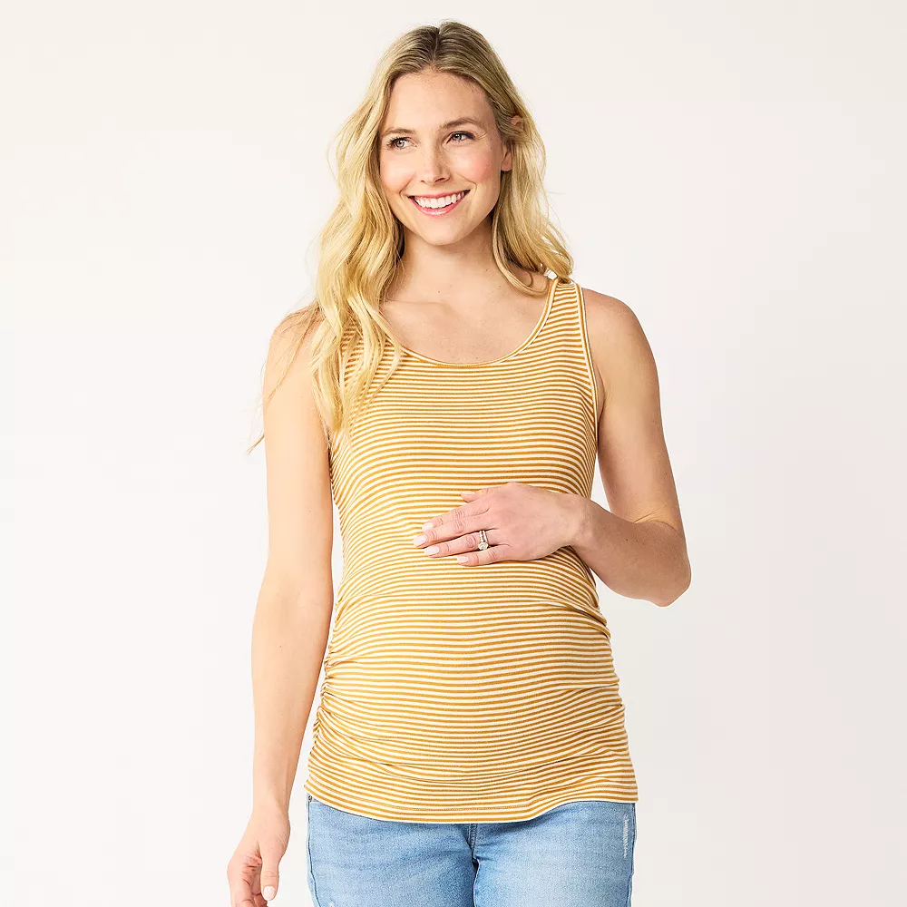 Maternity Sonoma Goods For Life® Essential Tank 8 Maternity Sonoma Goods For Life® Essential Tank - Image 6