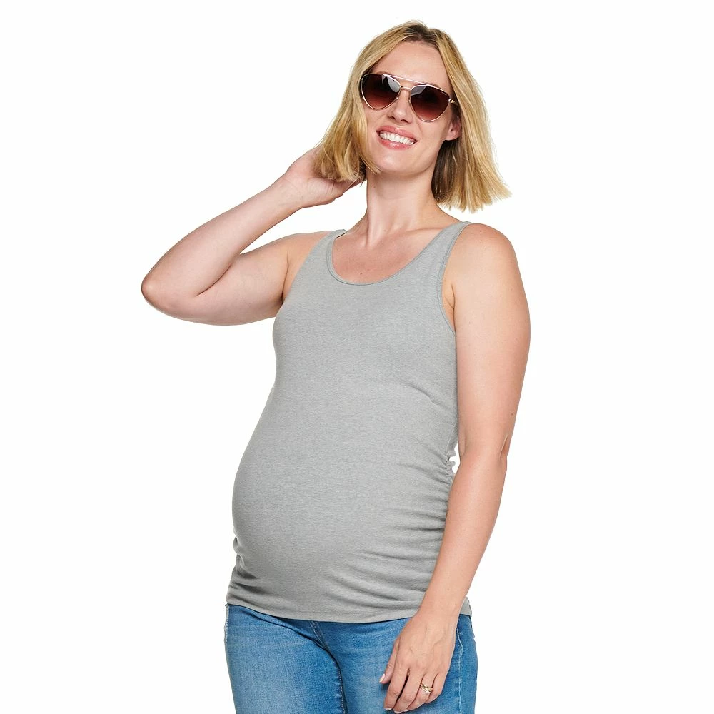 Maternity Sonoma Goods For Life® Essential Tank 4 Maternity Sonoma Goods For Life® Essential Tank - Image 2