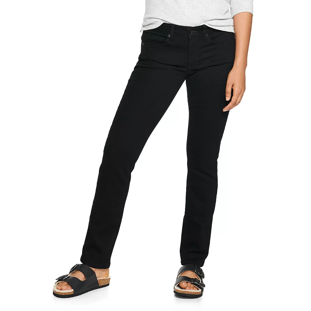 Petite Sonoma Goods For Life® Midrise Straight-Leg Jeans 5 Petite Sonoma Goods For Life® Midrise Straight-Leg Jeans - Image 3