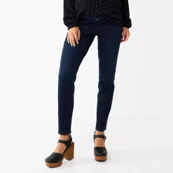 Maternity Sonoma Goods For Life® Inset Belly Jeggings -SONOMA Store 5032473 Dark Indigo