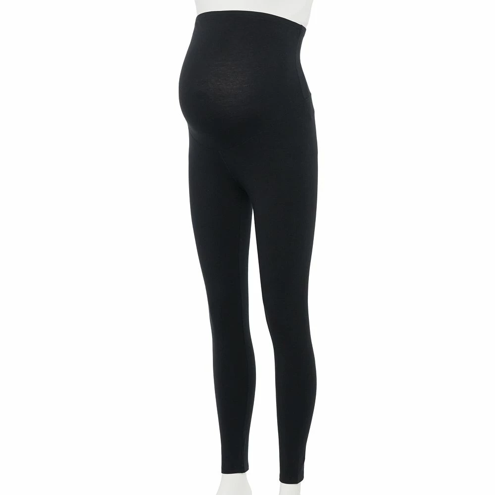 Maternity Sonoma Goods For Life® 2-pack Over-the-Belly Leggings 5 Maternity Sonoma Goods For Life® 2-pack Over-the-Belly Leggings - Image 3