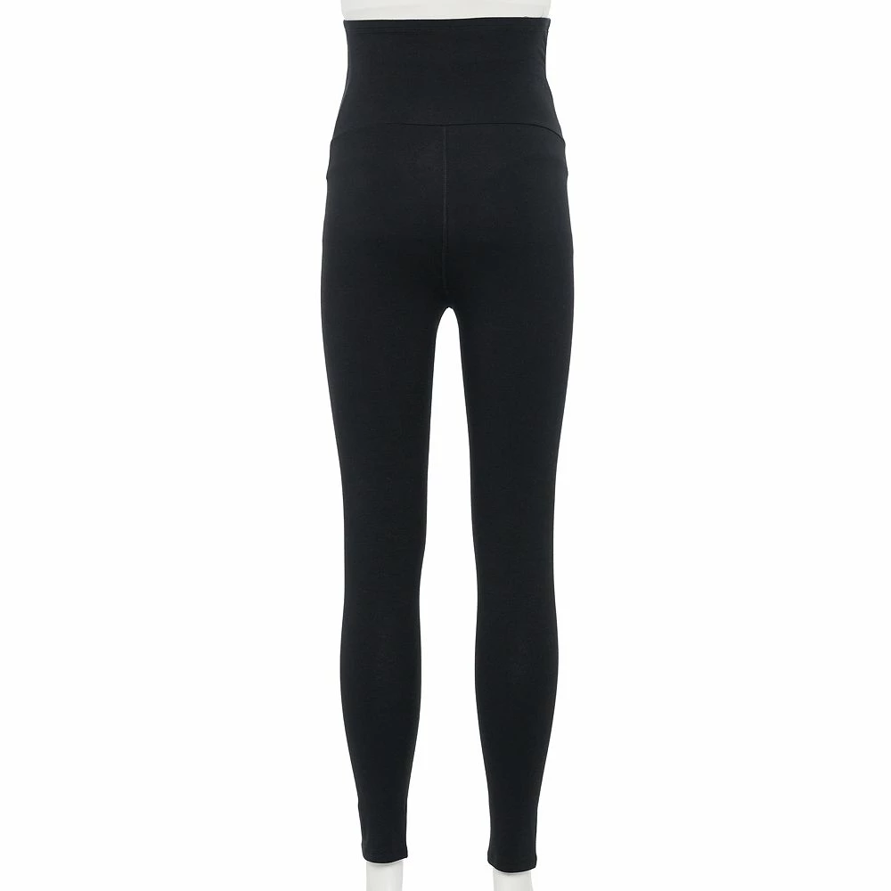 Maternity Sonoma Goods For Life® 2-pack Over-the-Belly Leggings 6 Maternity Sonoma Goods For Life® 2-pack Over-the-Belly Leggings - Image 4