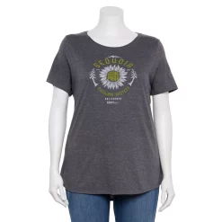 Plus Size Sonoma Goods For Life® National Parks Graphic Tee -SONOMA Store 5212613 Sequoia Sunflower
