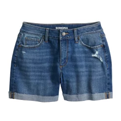 Women's Sonoma Goods For Life® High-Waist 5" Jean Shorts -SONOMA Store 5218635 ALT5