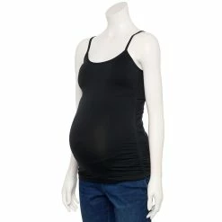 Maternity Sonoma Goods For Life® Seamless Camisole -SONOMA Store 5228766 Black