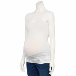 Maternity Sonoma Goods For Life® Seamless Camisole -SONOMA Store 5228766 White