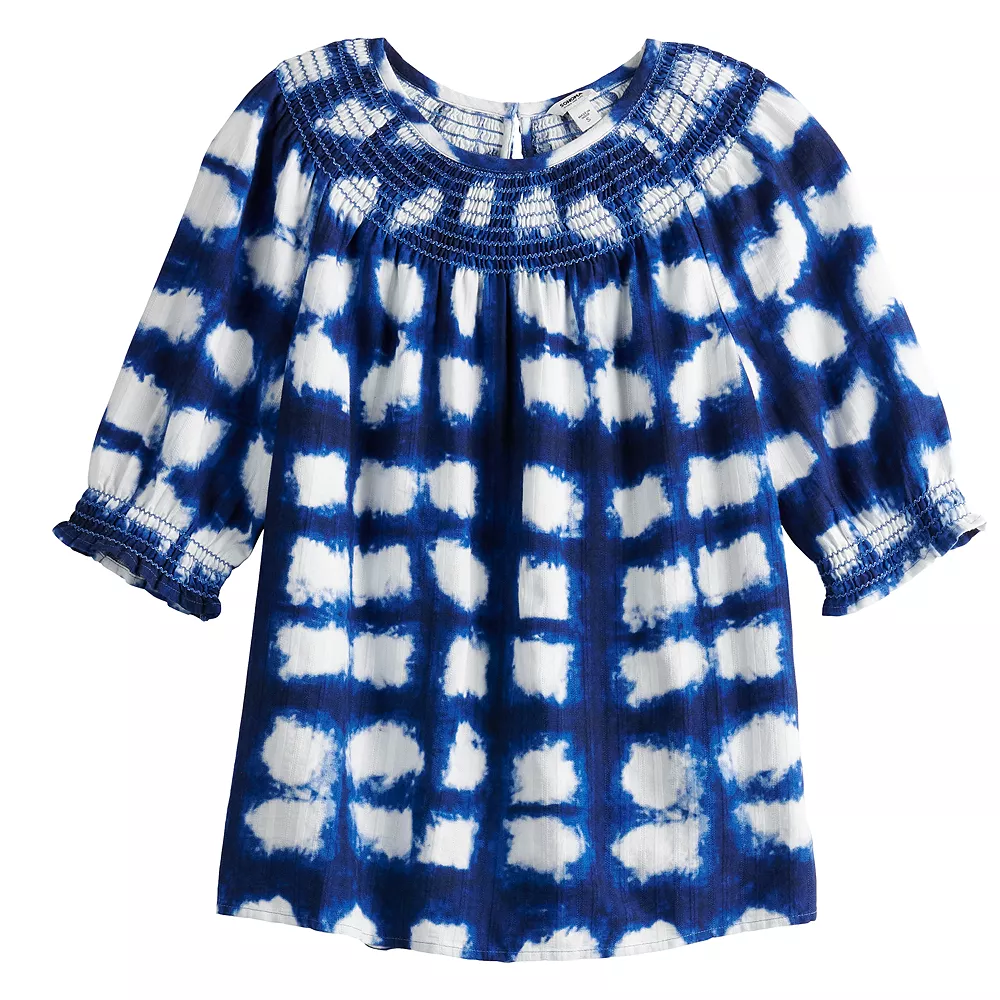 Women's Sonoma Goods For Life® Elbow Smock Neck Top 7 Women's Sonoma Goods For Life® Elbow Smock Neck Top - Image 5