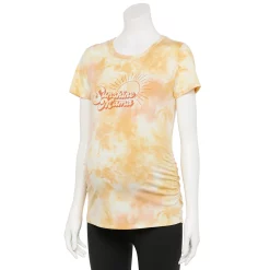 Maternity Sonoma Goods For Life® Fitted Crewneck Graphic Tee -SONOMA Store 5237042 Sunshine Mama
