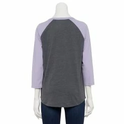 Women's Sonoma Goods For Life® Three Quarter Sleeve Baseball Graphic Tee 24 Women's Sonoma Goods For Life® Three Quarter Sleeve Baseball Graphic Tee -SONOMA Store 5242169 ALT