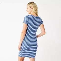 Maternity Sonoma Goods For Life® Everyday T-Shirt Dress 23 Maternity Sonoma Goods For Life® Everyday T-Shirt Dress -SONOMA Store 5263018 ALT