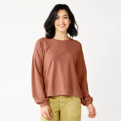 Women's Sonoma Goods For Life® Side Tie Sweatshirt