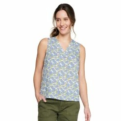 Women's Sonoma Goods For Life® V-Neck Tank 26 Women's Sonoma Goods For Life® V-Neck Tank -SONOMA Store 5297402 Blue Floral