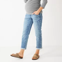 Maternity Sonoma Goods For Life® Over-the-Belly Girlfriend Crop Jeans