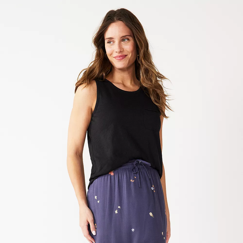 Women's Sonoma Goods For Life® High-Neck Tank 16 Women's Sonoma Goods For Life® High-Neck Tank - Image 14