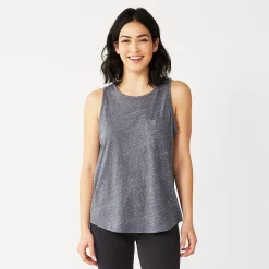 Women's Sonoma Goods For Life® High-Neck Tank 35 Women's Sonoma Goods For Life® High-Neck Tank -SONOMA Store 5467284 Gray