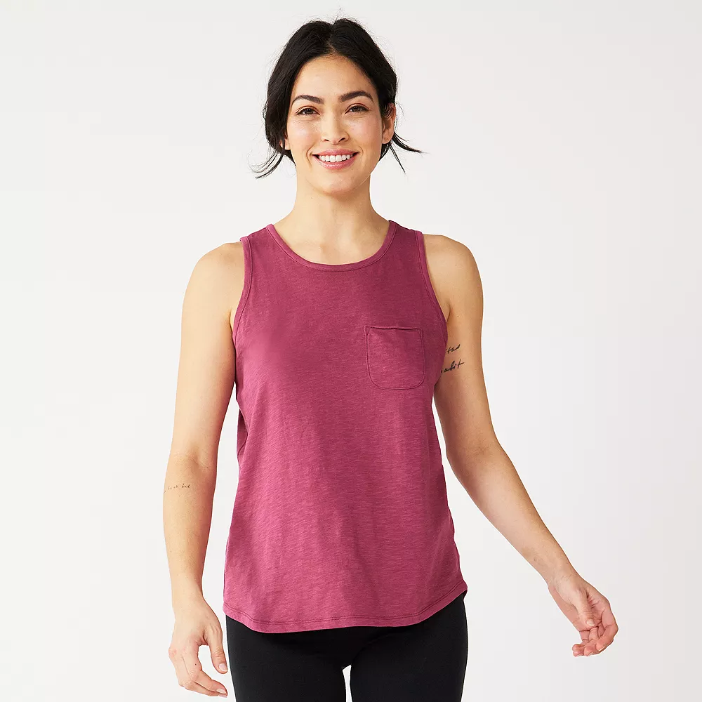 Women's Sonoma Goods For Life® High-Neck Tank 6 Women's Sonoma Goods For Life® High-Neck Tank - Image 4