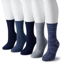 Women's Sonoma Goods For Life® 5-Pack Geo Crew Socks