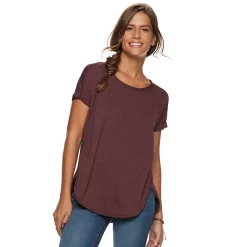 Women's Sonoma Goods For Life® Supersoft Dolman Tunic 41 Women's Sonoma Goods For Life® Supersoft Dolman Tunic -SONOMA Store 5499245 Cherry Heather