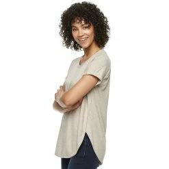 Women's Sonoma Goods For Life® Supersoft Dolman Tunic 70 Women's Sonoma Goods For Life® Supersoft Dolman Tunic -SONOMA Store 5499245 Cream Heather