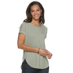 Women's Sonoma Goods For Life® Supersoft Dolman Tunic 50 Women's Sonoma Goods For Life® Supersoft Dolman Tunic -SONOMA Store 5499245 Green Gray
