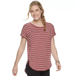 Women's Sonoma Goods For Life® Supersoft Dolman Tunic 63 Women's Sonoma Goods For Life® Supersoft Dolman Tunic -SONOMA Store 5499245 Mauve Stripe